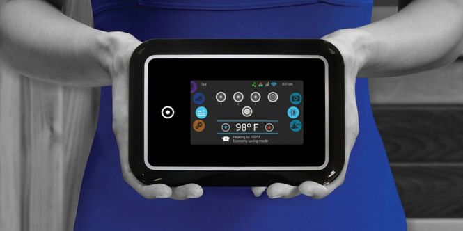 Hovedbilde Kontrollpanel IN.K 1000 Gecko massasjebad