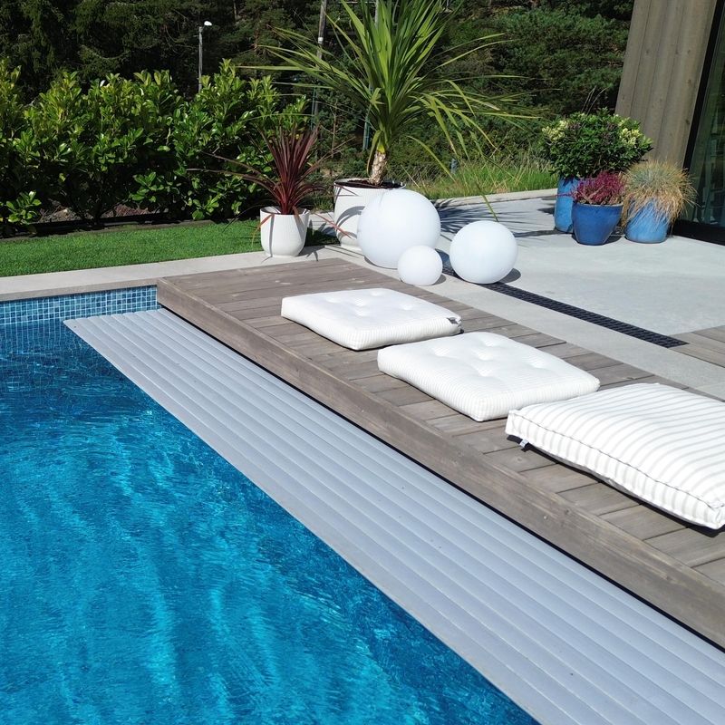 AquaTop Integrert lamelltrekk til svømmebasseng