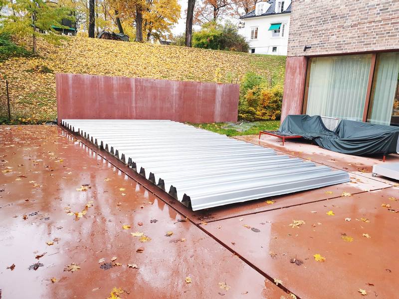 Vinterplater til basseng 3,7x10 (4,1x10,4)