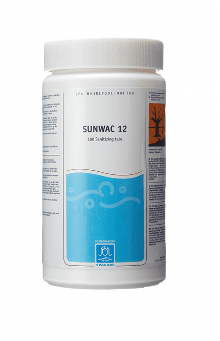 Hovedbilde SpaCare Sunwac 12, 100 klor tabletter