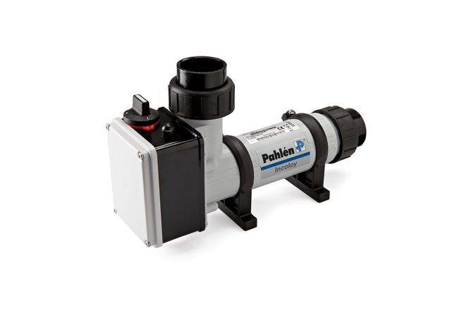 Hovedbilde Pahlen el-varmer i plast 12 kW TITAN til ...