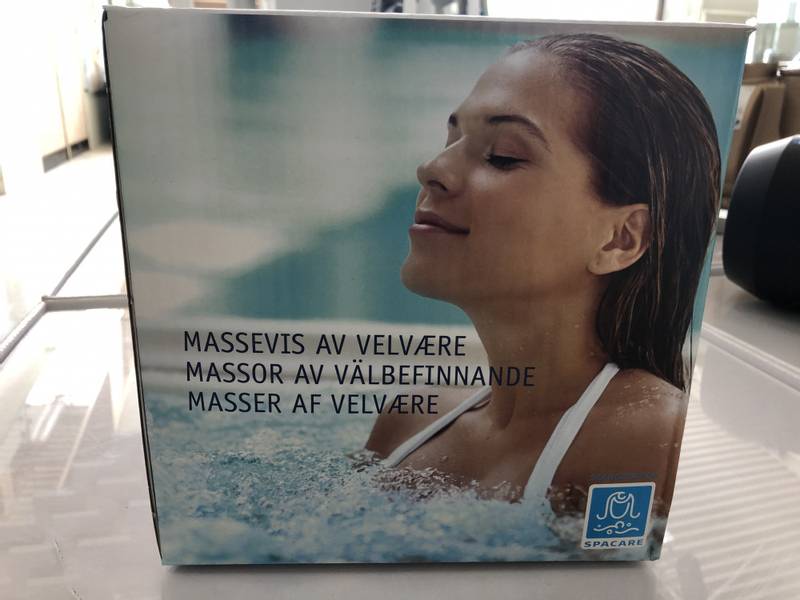 Kjemikaliepakke massasjebad 500-1000ltr