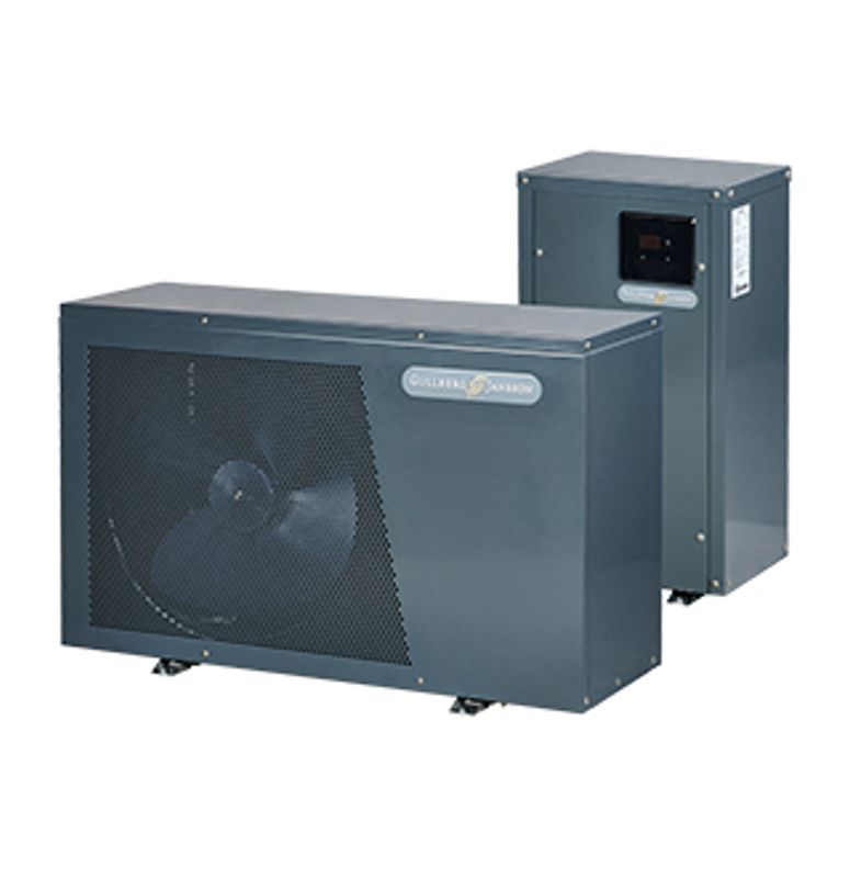 G&J Intus 60 varmepumpe for innendørs svømmebasseng