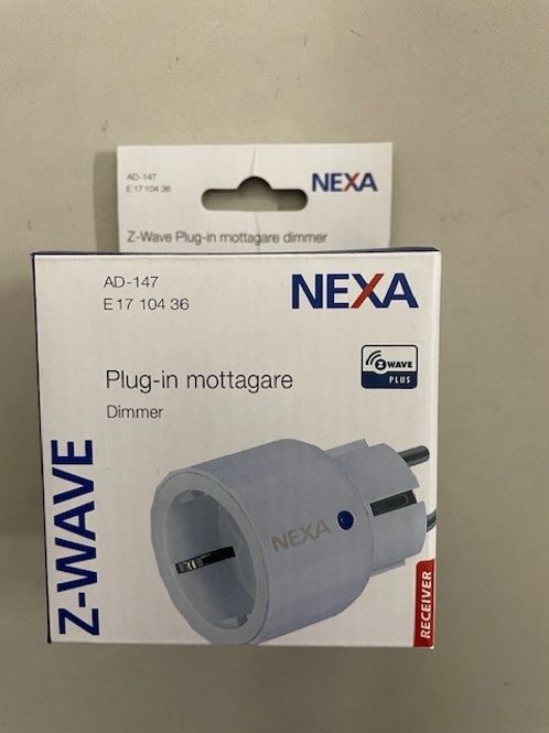 Hovedbilde Z-wave mini plug-in dimmer Nexa