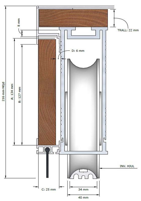 Aqvisdeck Skyvbart terassedekke 3,75x8,5 meter