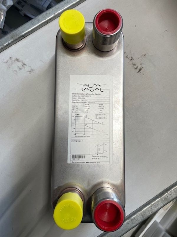 Pahlen platevarmeveksler 100 kW